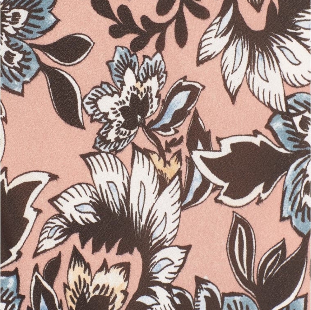 For Love And Lemons Floral Mini Dress - Pink and Blue - Picture 5 of 6